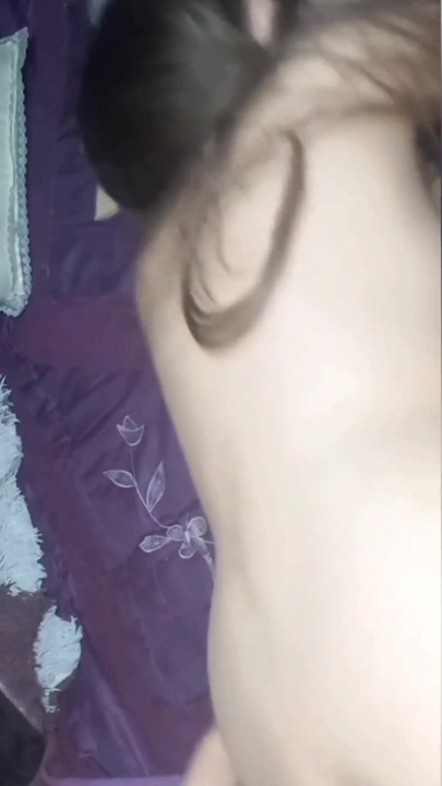 I go into my stepsister's room and this happens, she likes dick and gets really wet | Clip 2