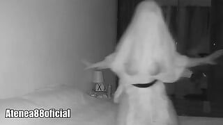 Ghost betrapt op camera erg eng