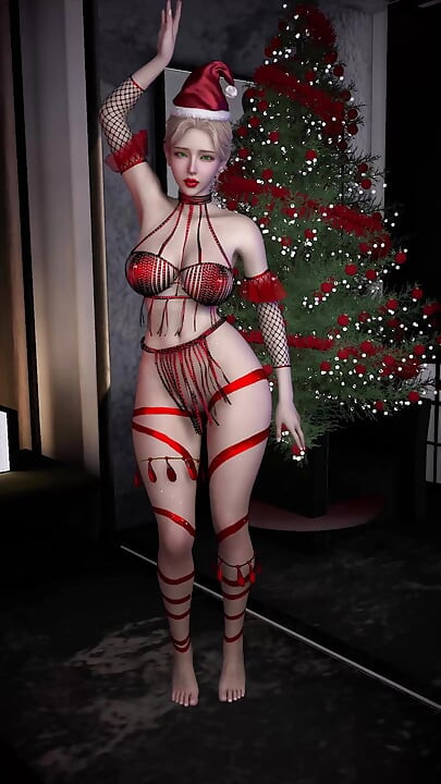 Asian Young Girl Seduces You with Her Dancing and Beautiful Body.