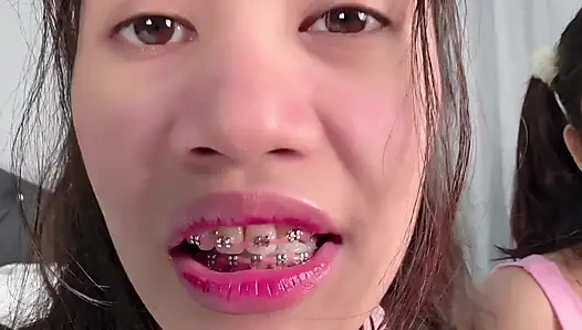 Hukuman untuk cewek raksasa yang haus seks