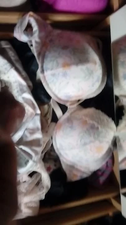 quick cum in panty drawer