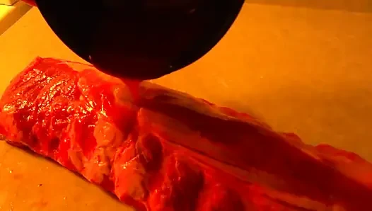 Seni et parçası gibi ovuyorum eyou benim dokunuşum gibi