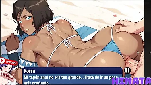 KORRA EL TıKAÇ ANAL DEL AVATAR. 4K Lüks