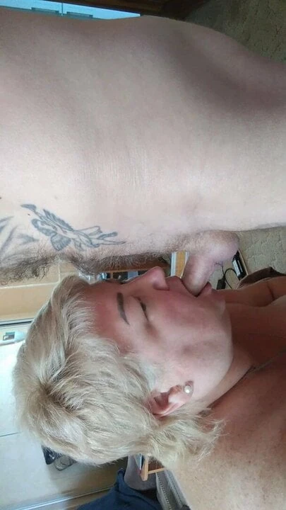 fat girl sucks and jerks off my cock 1