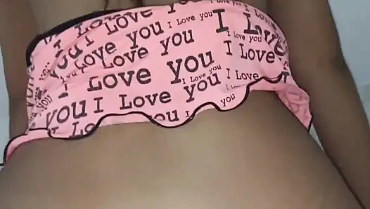 Colombian Brunette Stepsister with Big Natural Tits Loses a Bet and Now She Lets Me Take Care of Her