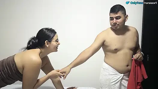Kız arkadaşımın arkadaşı sıcak üçlü ilişkiyi kabul etti