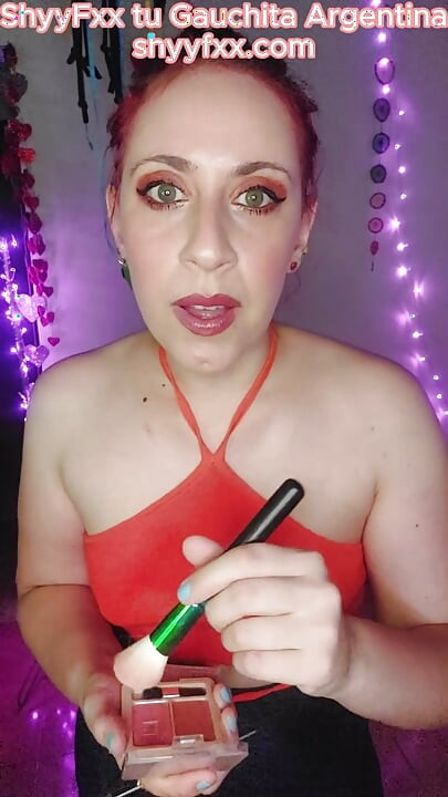 Extreme Feminization of My Cuckold Husband! I Also Do Him's Makeup! JOI Argentina