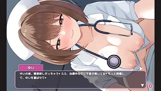 Hentai-spiel - freche krankenschwester reitet den schwanz - Sakusei Shinsatsu