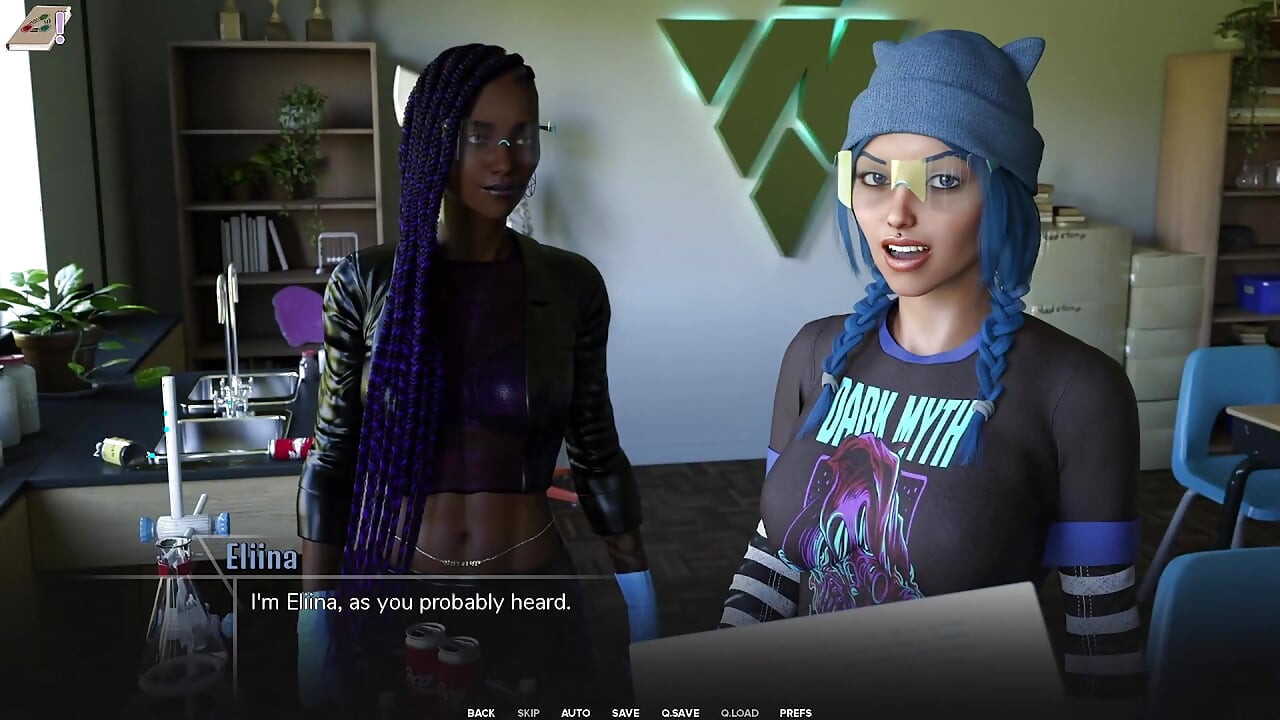 Tabu Sveučilište #03 - Kemijski sat s prekrasnom crnom 18-godišnjakinjom i plavokosom emo