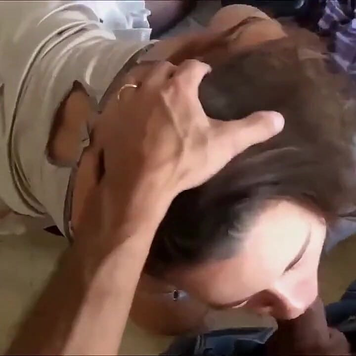 1563 - Slut in Satin Thong and Bra, Heels, Doggy Style, Blowjob, Pussy Licking, Ass Licking