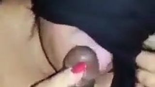 Perfekter Blowjob von einer Frau in Niqab 2