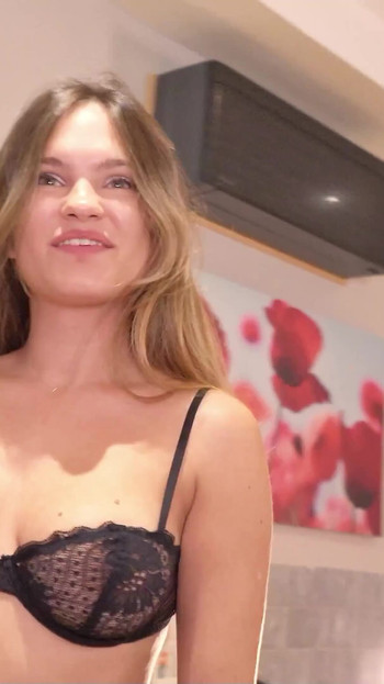 Must-see moment from "GERMAN SCOUT - SWEET TEEN WITH BOUNCING TITS PICKUP FOR CASTING FUCK"
