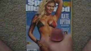 Cumming for Kate Upton and licking it up