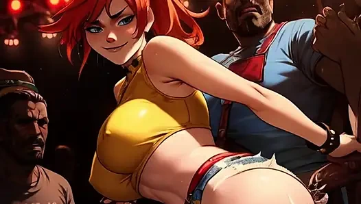 Misty Gets BBC'd In A Mosh Pit