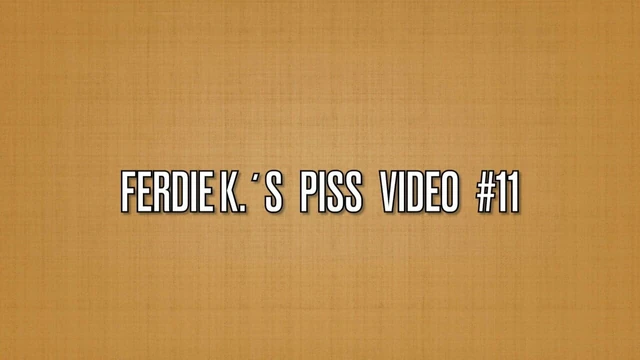 Ferdie Ks Piss Video 11