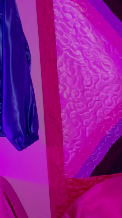 My Fabulous Acetate Satin Bedroom | Clip 1