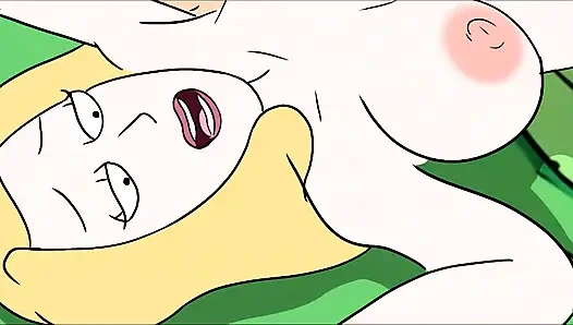 Beth Smith ve Uzay Beth Jessica'ya hükmediyor - takma ve fışkırtma ile rick ve morty lezbiyen derlemesi