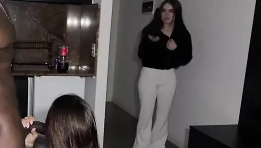 Sharing BBC with Her Bestie Part 1