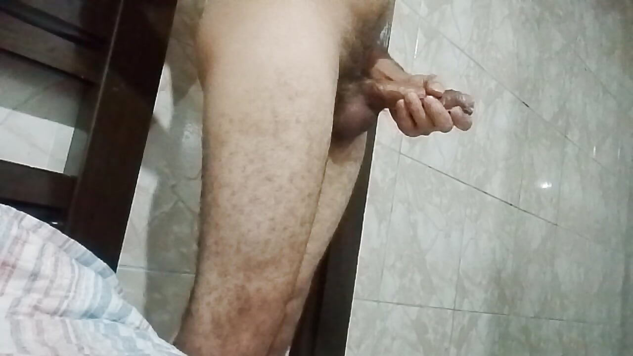 Handjob with big thick cock