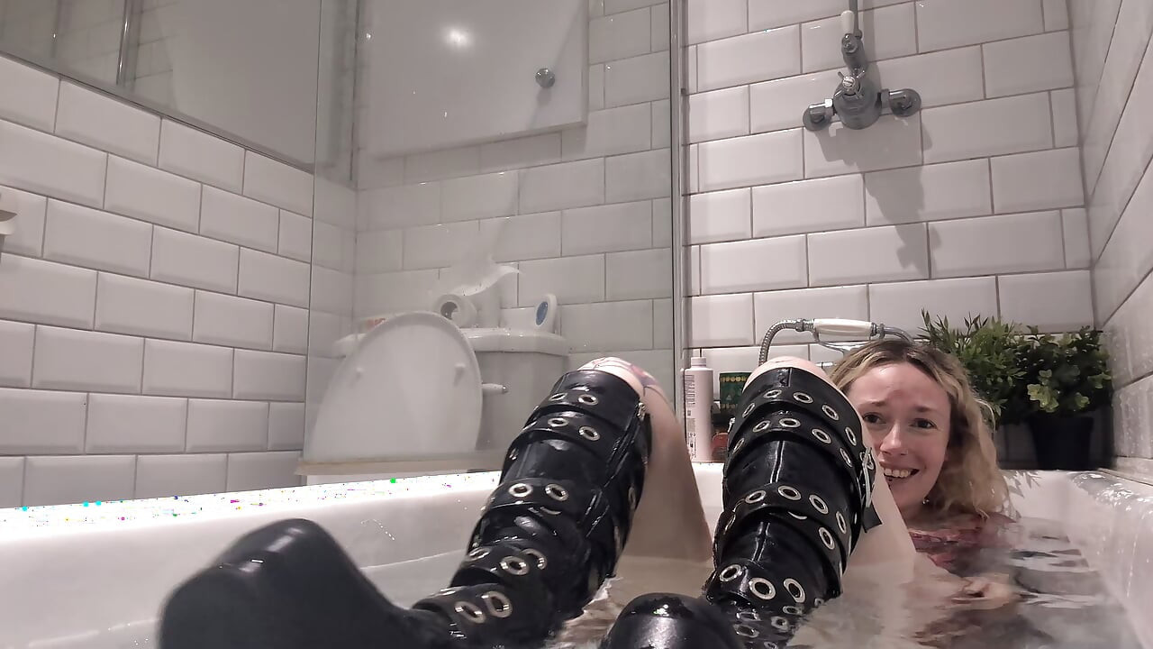 Wet Boot Fetish and Clothed Bath My Dirty Secret After a Bad Date