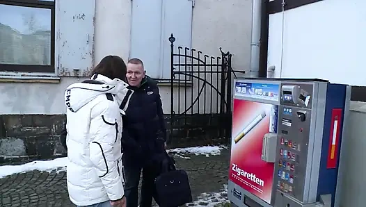 Olgun Alman üçlü seks ve çifte penetrasyon