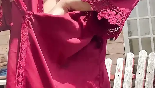 Nake Seksi Luar Ruangan Seksi Vagina