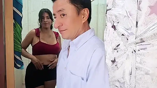 Sex mit einem fremden mit dicken hintern, den ich auf der straße getroffen habe