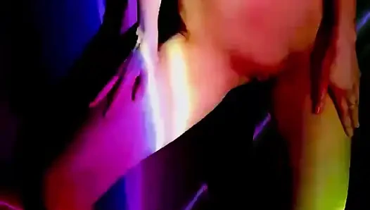 Naked disco girl