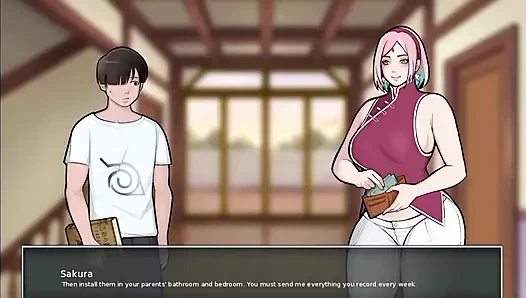 Konoha MILFs Teil 34 - Sarada will von einem großen schwanz gefickt werden - von eroticgamesnc