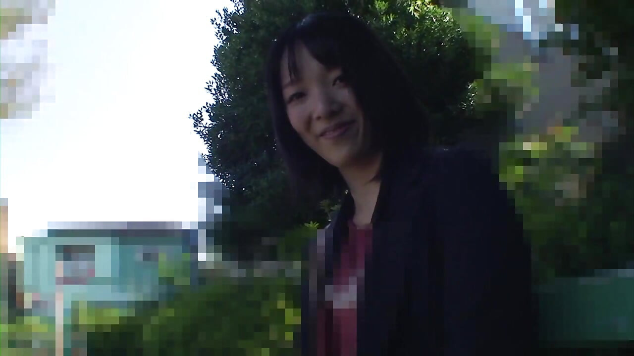Japanese teen leans back for vibrators and cock