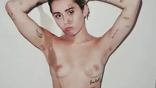 Miley cyrus boşalıyor