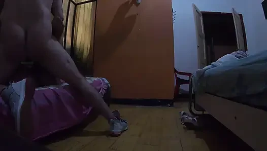 Interracial mit einer Calena und einem Touristen