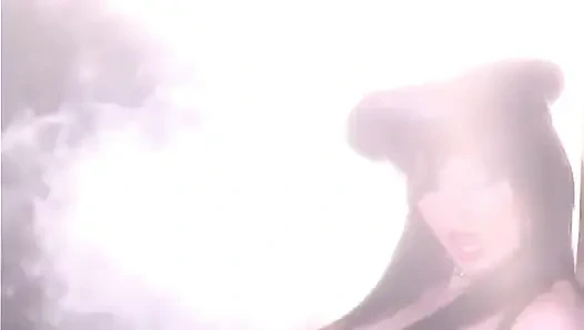 Tera Patrick'in yer aldığı fotoğraf çekimi sigara ve bisiklet