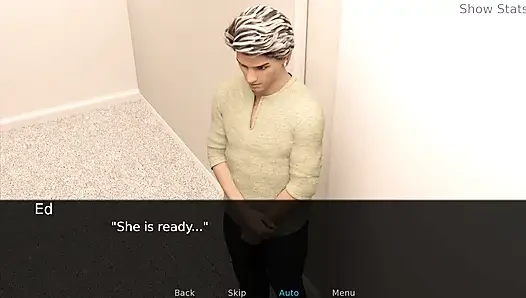 Istri hot proyek: 2 wanita bermain satu sama lain di kamar mandi.