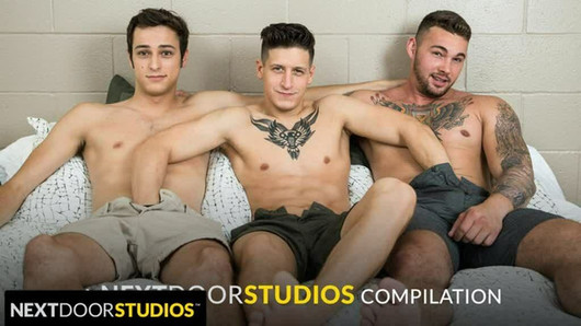 Tatted muscle dalton riley - compilación humeante