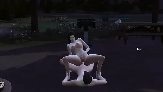 Ngentot di hutan sama gadis hot sims 4