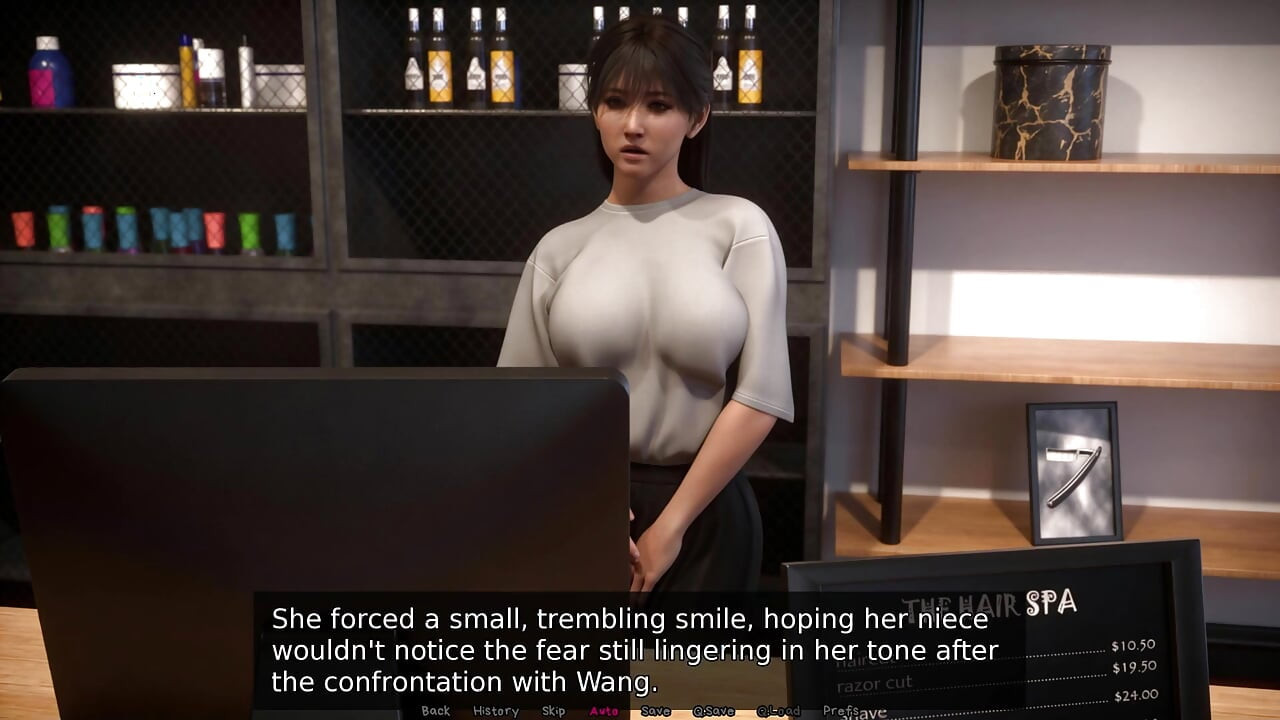 Muscular Guy Fucked Salon's Hot Ladies
