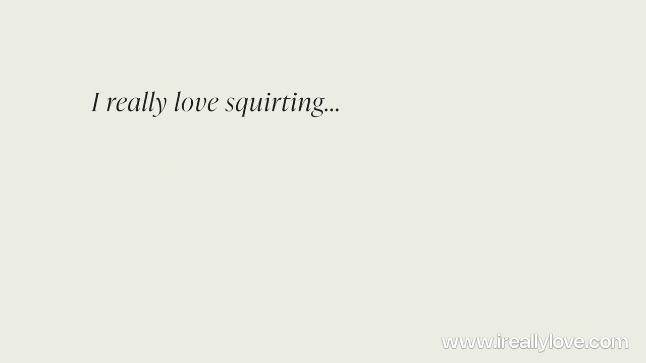 Squirting With Julia Trailer 2