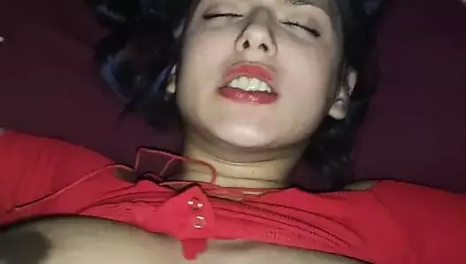 Hot Valentine's With My Teen Girlfriend And A Facial Cumshot
