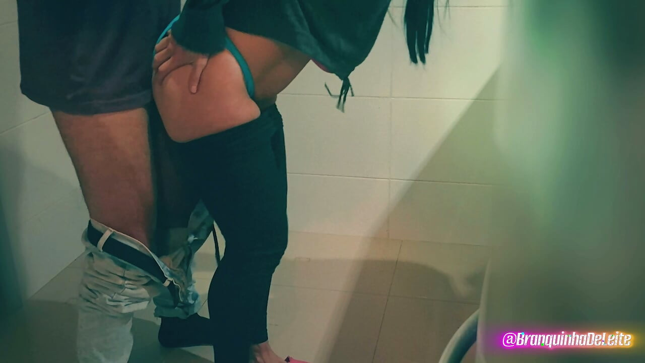 Hotwife Kitchen Quickie - Blowjob and Standing Fuck Ends in Her Mouth