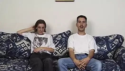 Shy teen gets fucked at casting