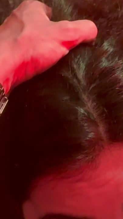 Close up Horny chubby girl sloppy blowjob cum in mouth