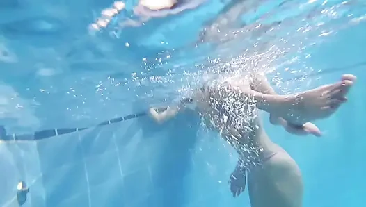 Aşırı sualtı kontrolü - mükemmel göt squizing