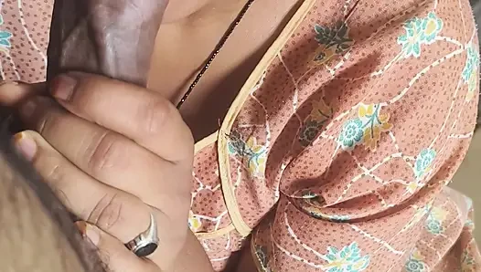 Девушка дези Телугу кончит в рот