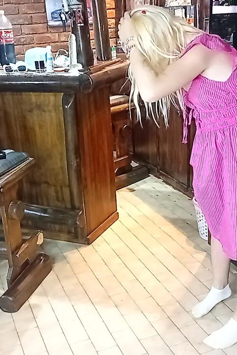 Erkek arkadaşım izlerken buzdolabını sikiyorum