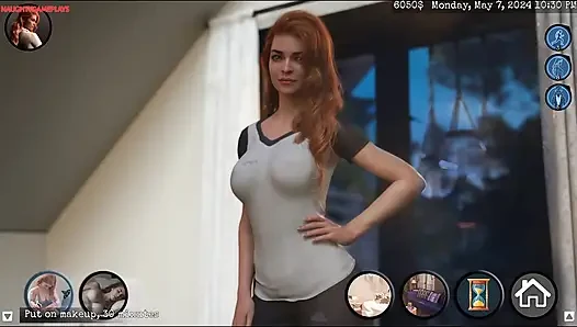 Границы морали (часть 14) от Novel-Games - жена сосет хуй мужа в их комнате