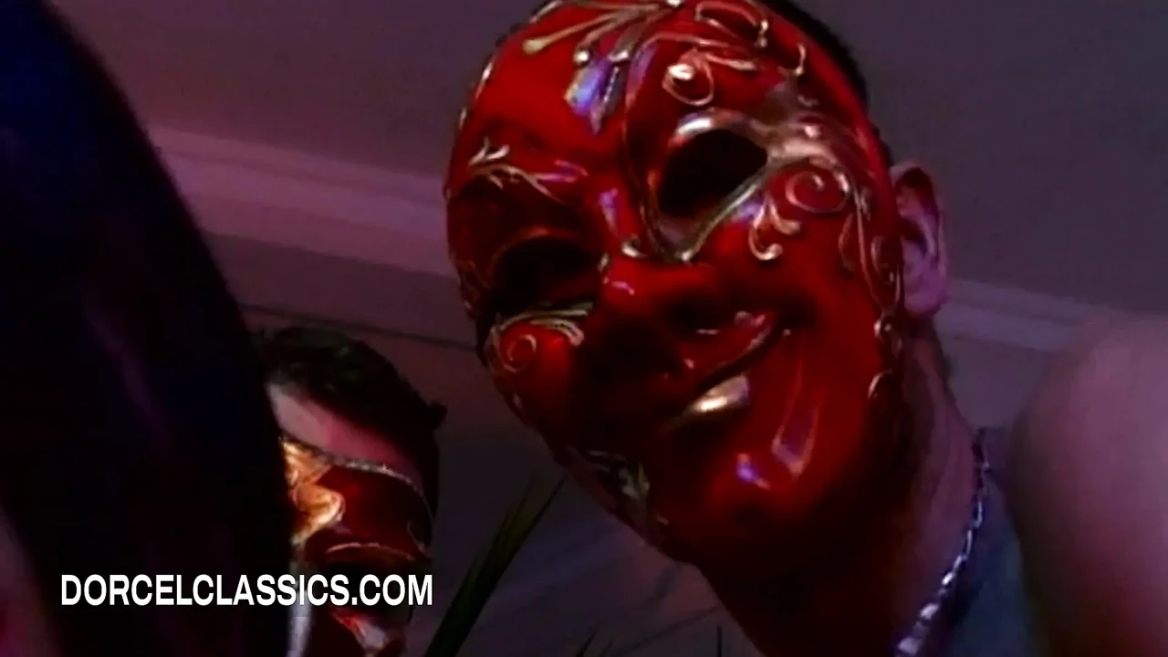 Priscila Sol in a hard orgy with masked men