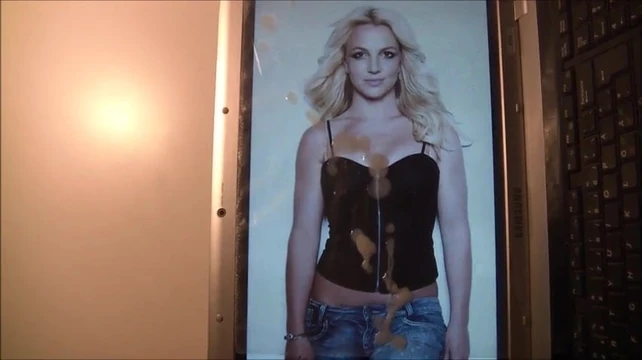 Britney Spears Cum Tribute 51