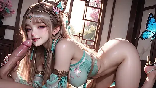 Madame Butterflys liebe und wunsch