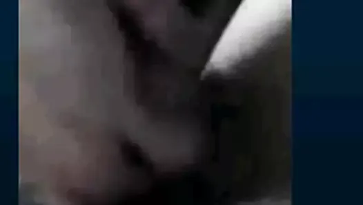 Filipina small slut Charlene masturbation on skype